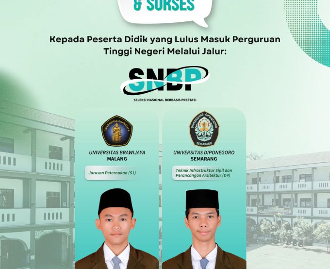 Murid MA NU Ibtidaul Falah Lolos PTN Favorit Lewat Jalur SNBP 2026