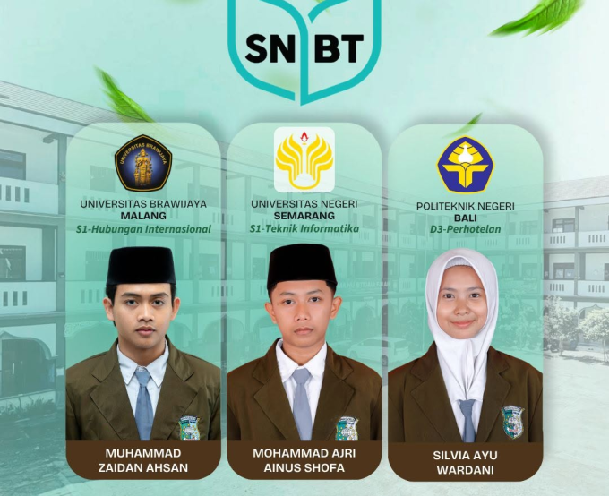 Prestasi Membanggakan: Murid MA NU Ibtidaul Falah Sukses Lolos PTN Melalui Jalur UTBK-SNBT 2026
