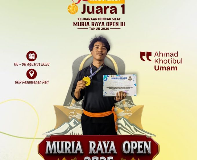 Murid MA NU Ibtidaul Falah Raih Juara 1 Kejuaraan Pencak Silat Muria Raya Open III Tahun 2026